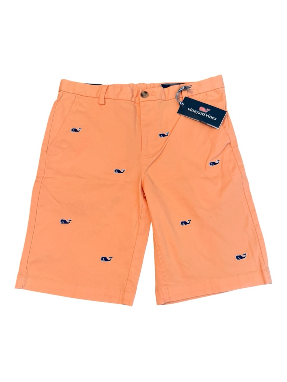 NWT Vineyard Vines Boy’s Breaker Shorts in Lt Neon Melon sz 18